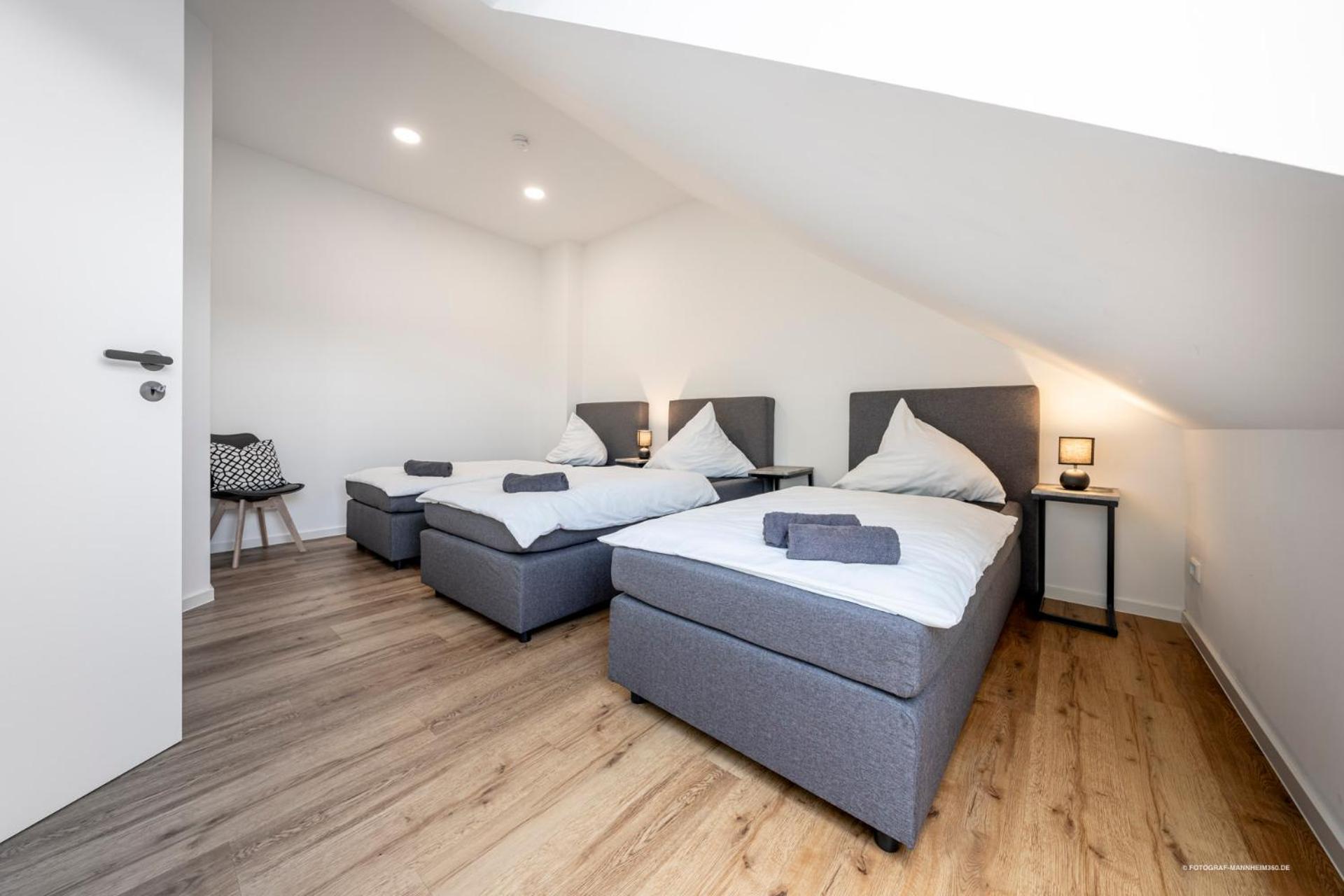 Xxl Design-Appartement Artdesign - 8 Pers - Naehe Speyer Mannheim Heidelberg ホッケンハイム エクステリア 写真