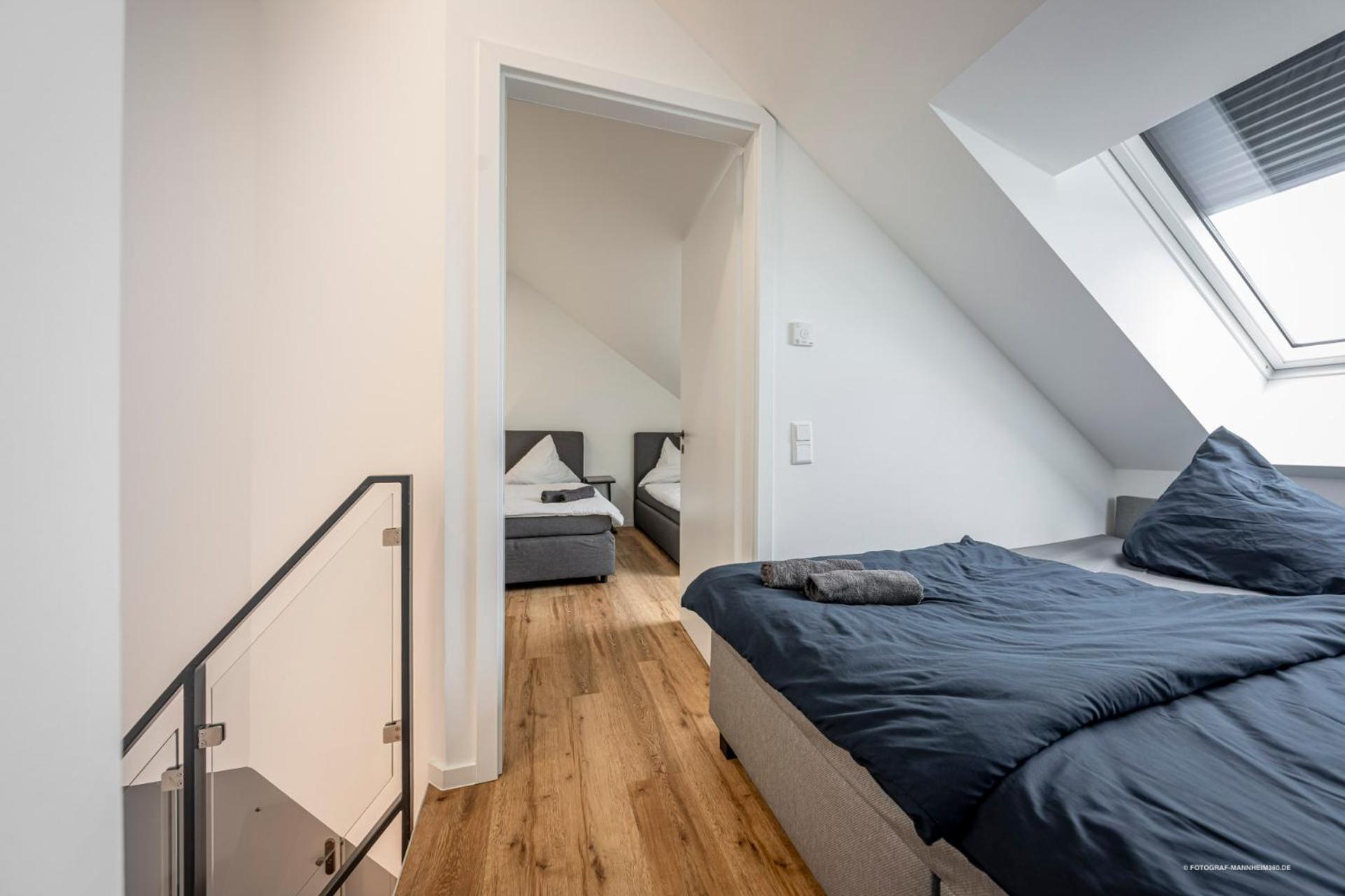 Xxl Design-Appartement Artdesign - 8 Pers - Naehe Speyer Mannheim Heidelberg ホッケンハイム エクステリア 写真