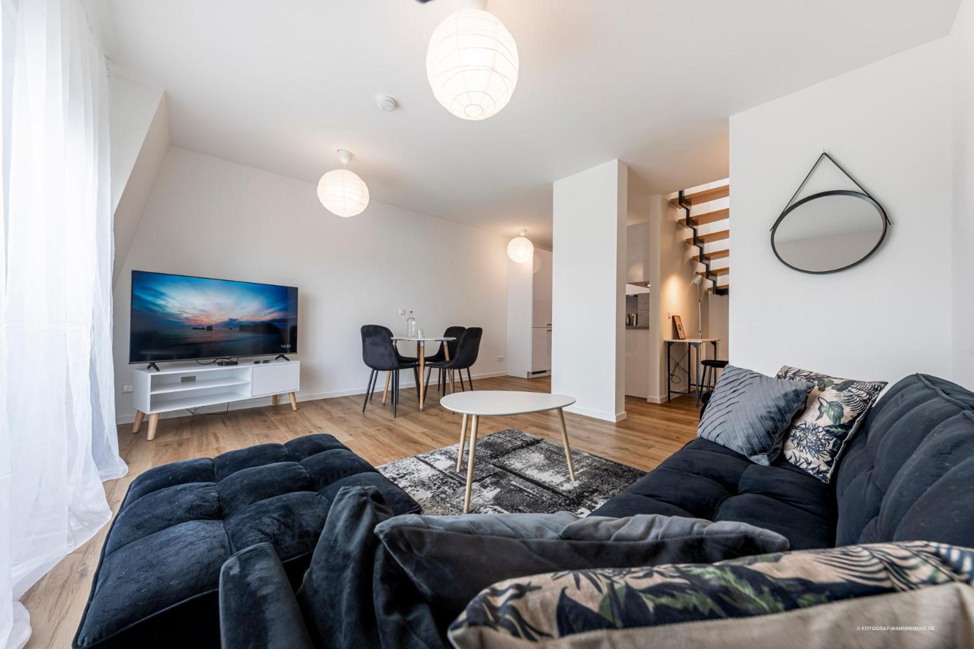 Xxl Design-Appartement Artdesign - 8 Pers - Naehe Speyer Mannheim Heidelberg ホッケンハイム エクステリア 写真