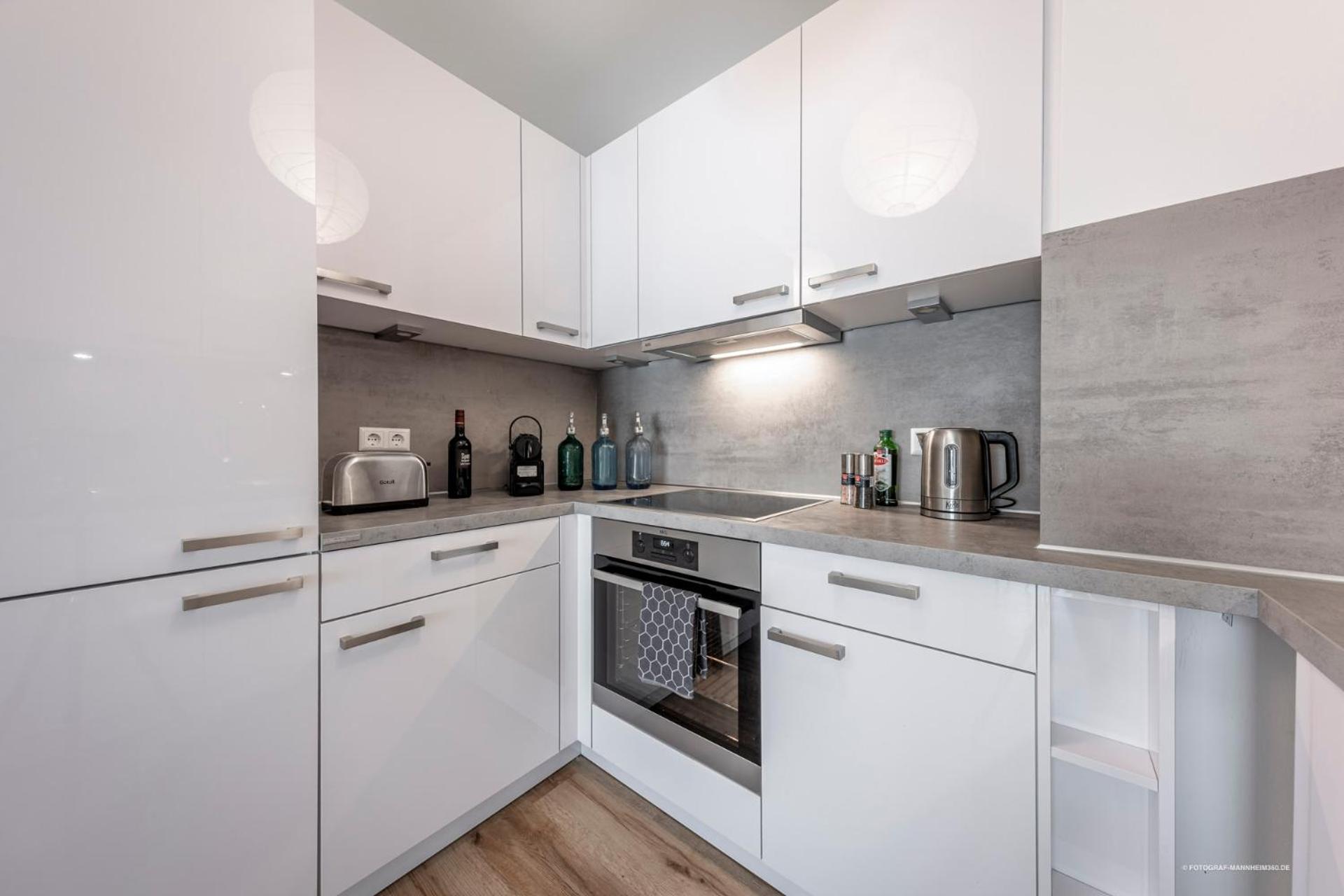 Xxl Design-Appartement Artdesign - 8 Pers - Naehe Speyer Mannheim Heidelberg ホッケンハイム エクステリア 写真